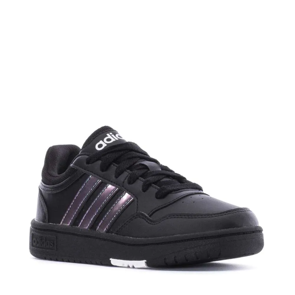 adidas Kids’ Hoops 3.0 Sneaker – Black