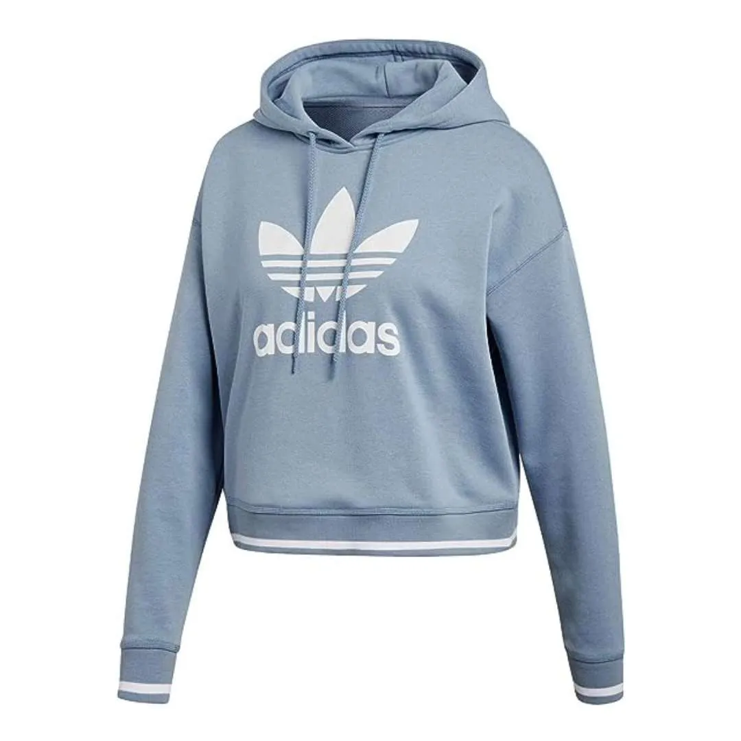 adidas Originals Women’s Active Icons Cropped Hoodie