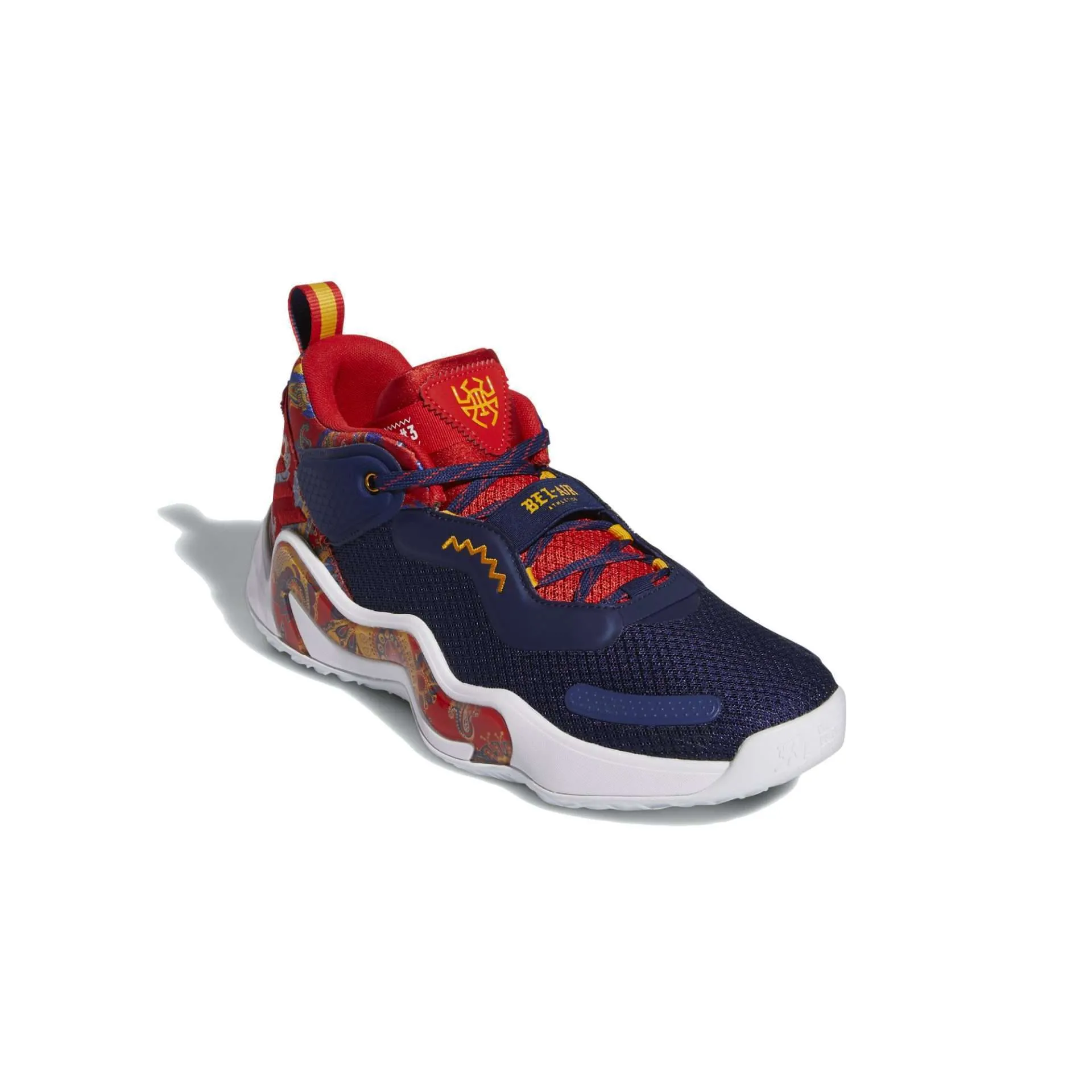 adidas Unisex Donovan Mitchell D.O.N. Issue #3 Bel-Air Shoes