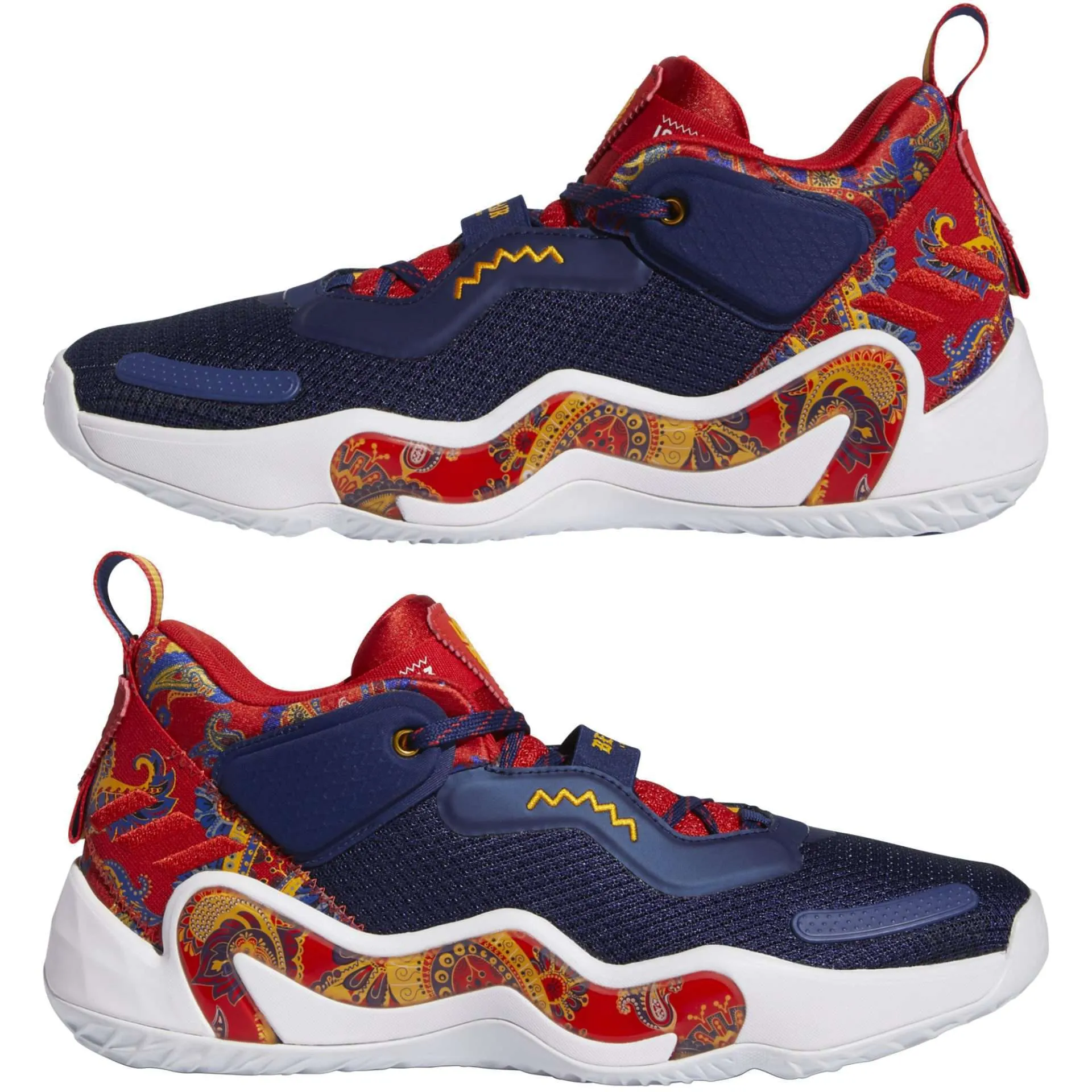 adidas Unisex Donovan Mitchell D.O.N. Issue #3 Bel-Air Shoes