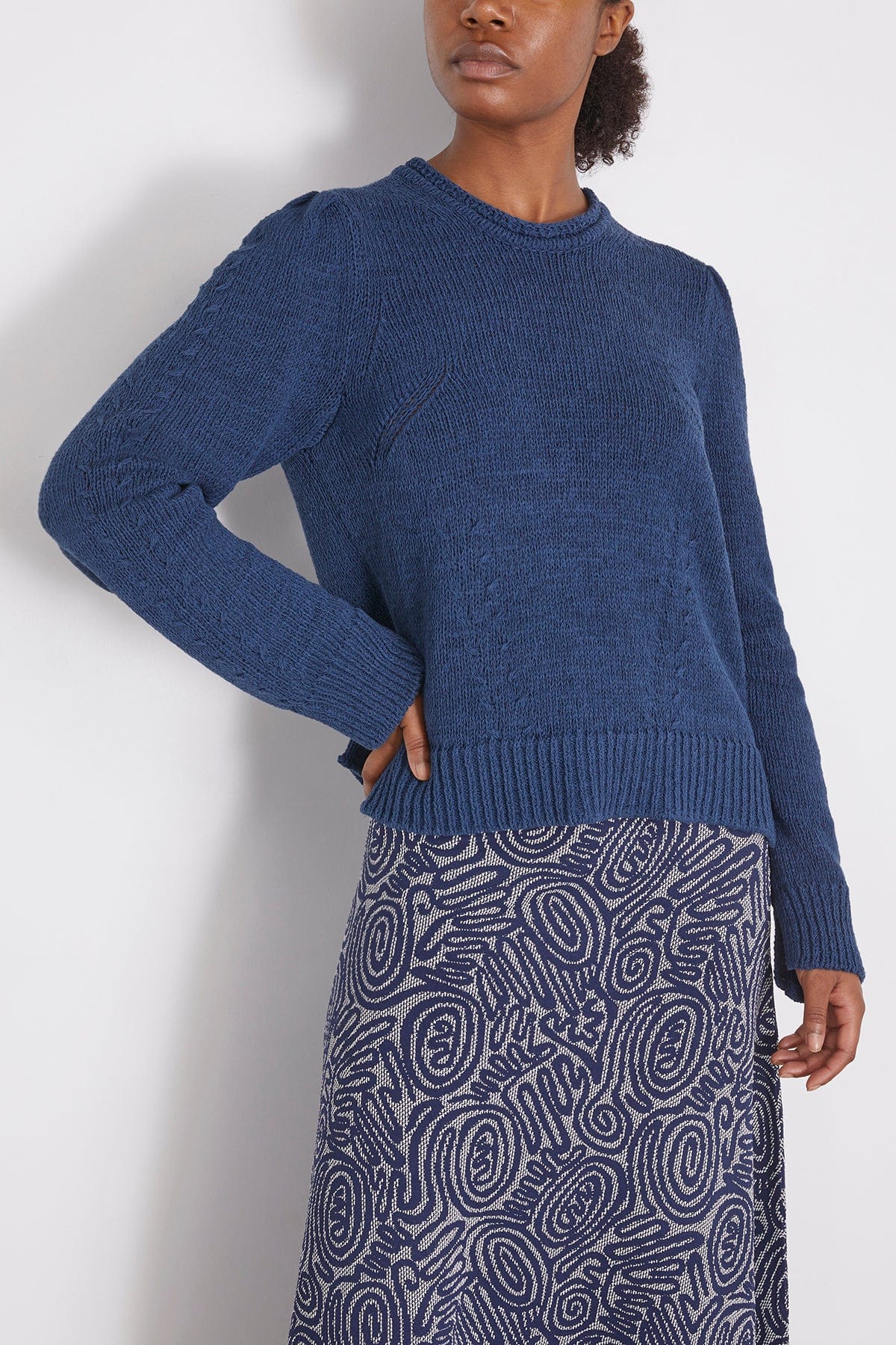 Alana Pullover in Midnight