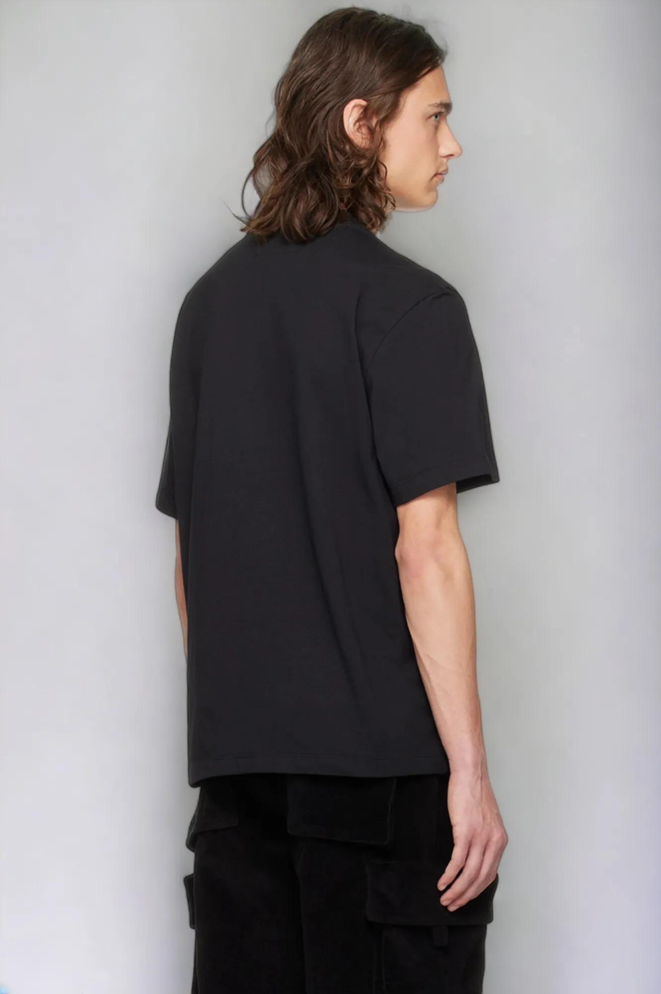 AMIRI  |Crew Neck Street Style Plain Cotton Oversized Logo