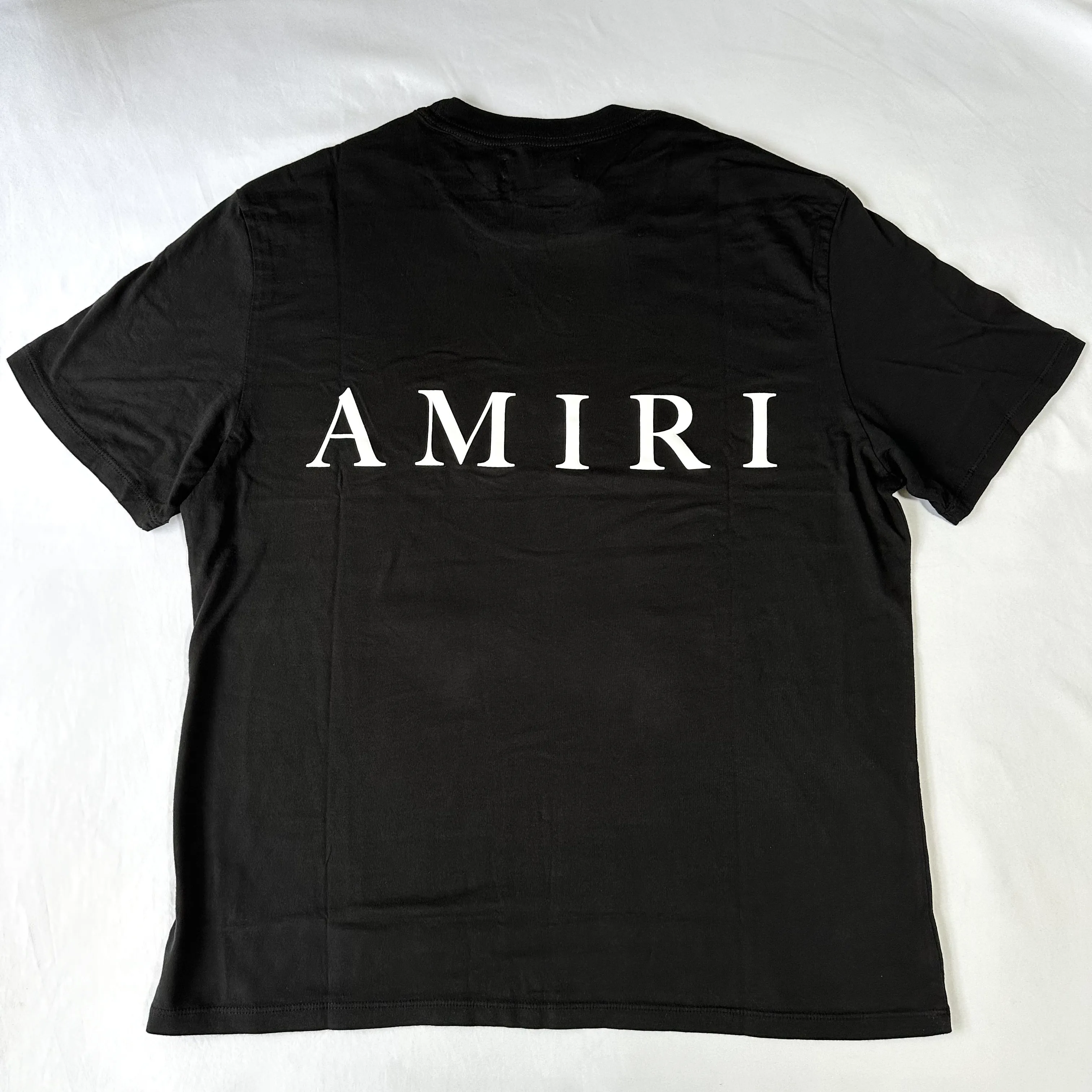 AMIRI  |Crew Neck Street Style Plain Cotton Short Sleeves Oversized