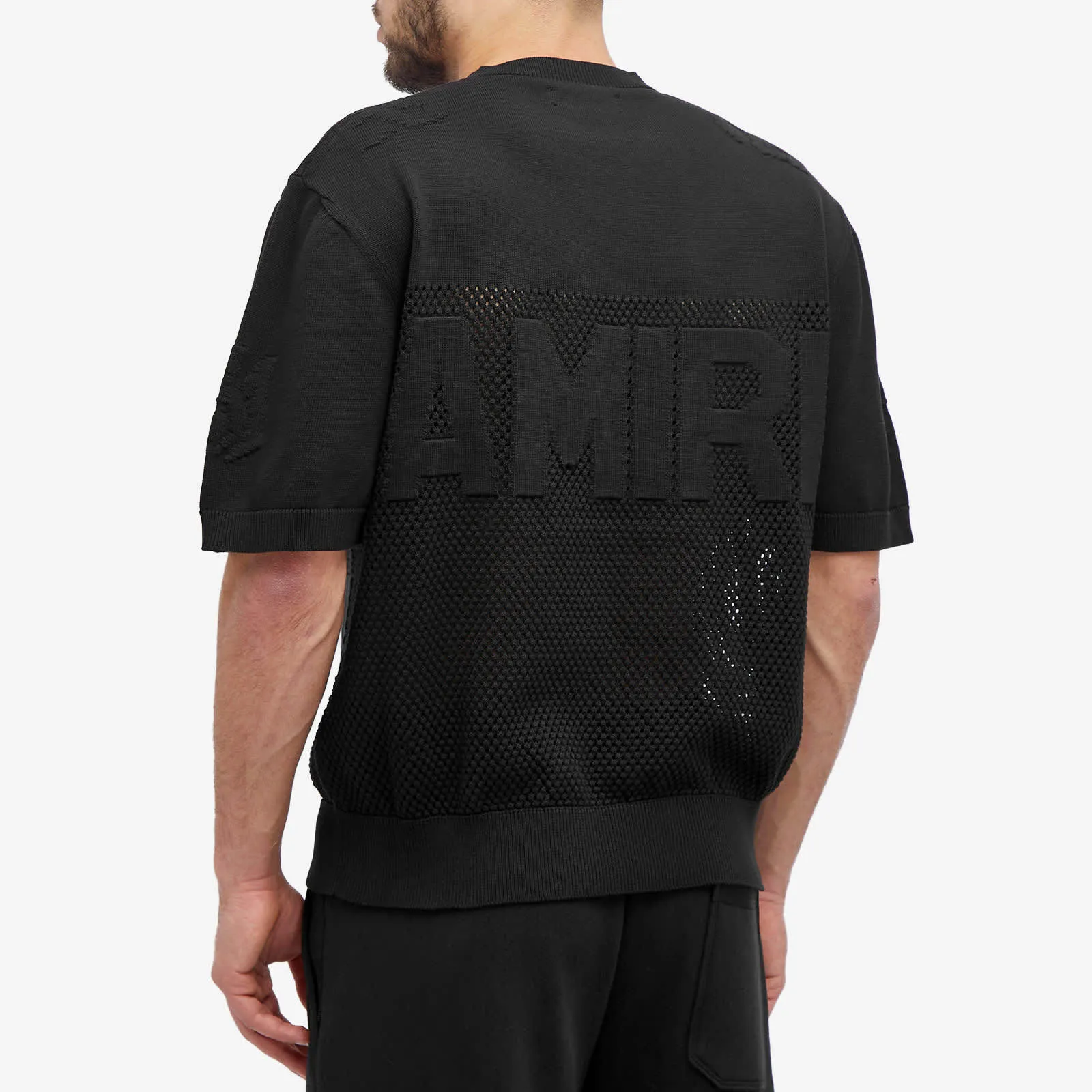 AMIRI  |Crew Neck Street Style Short Sleeves Logo Crew Neck T-Shirts