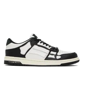 AMIRI SKEL TOP LOW - BLACK/WHITE