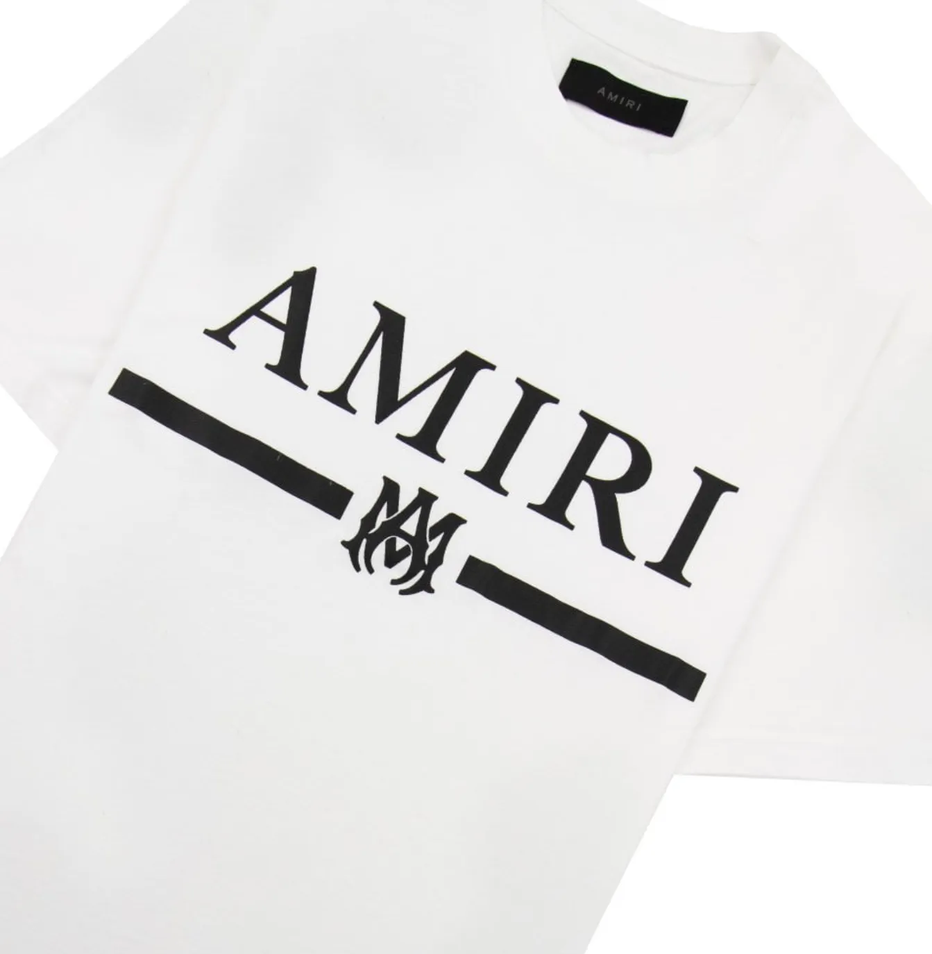 AMIRI  |Street Style Plain Cotton Logo T-Shirts