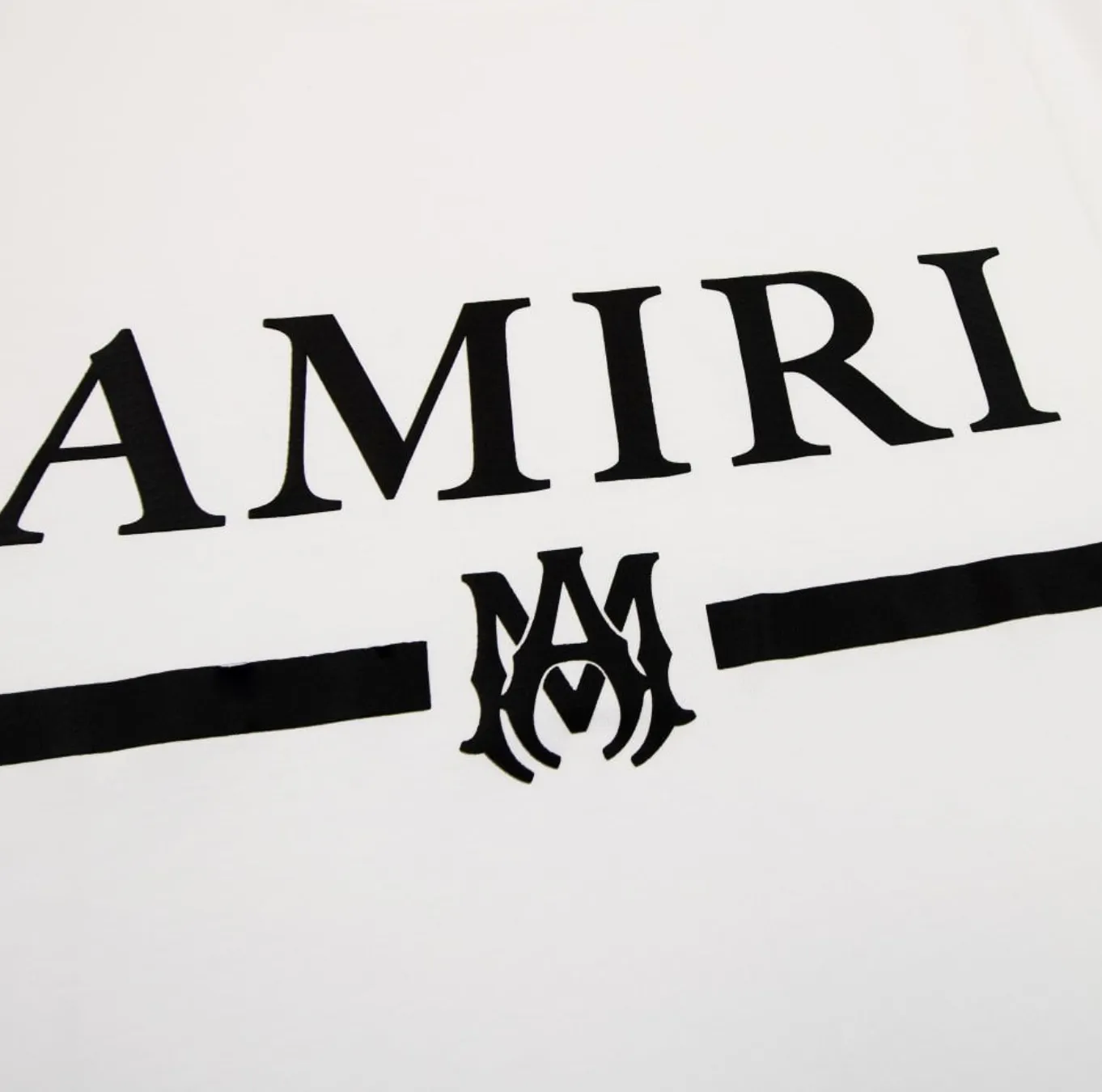 AMIRI  |Street Style Plain Cotton Logo T-Shirts