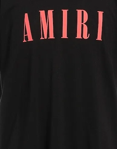 AMIRI  |Unisex Street Style U-Neck Plain Cotton Short Sleeves Logo