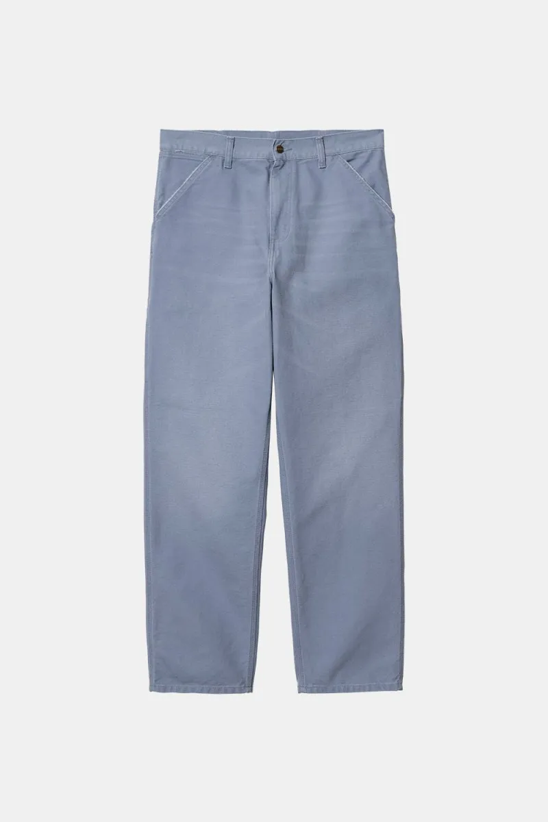 Carhartt WIP Single Knee Organic Cotton Pant (Bay Blue)