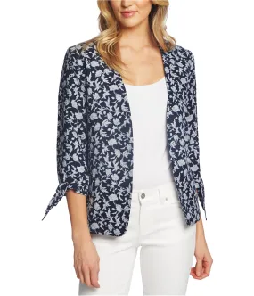 Cece Womens Tie Sleeve Jacket