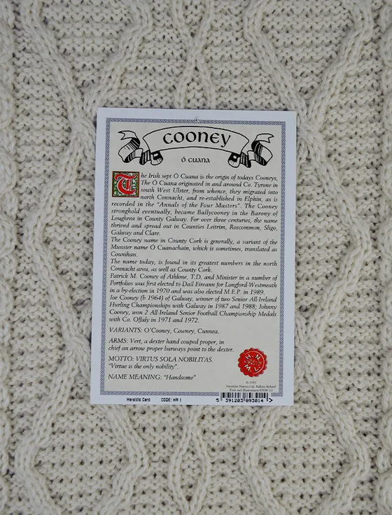 Cooney Clan Scarf