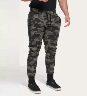 D555 Mens Camouflage Cuffed Jogger With Side Pockets (CHARNDON)