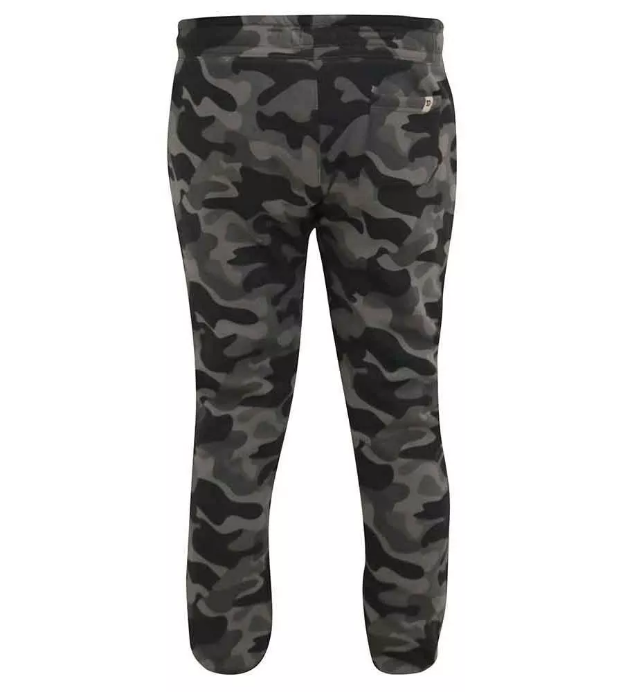 D555 Mens Camouflage Cuffed Jogger With Side Pockets (CHARNDON)