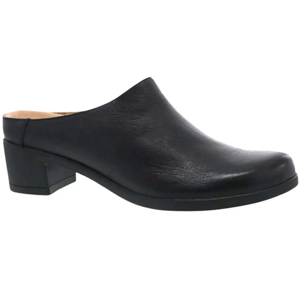 Dansko Carrie Heel Mule Black (Women's)