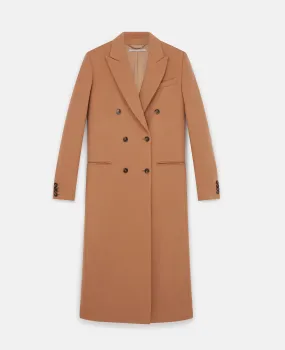 Double Breasted Longline Coat