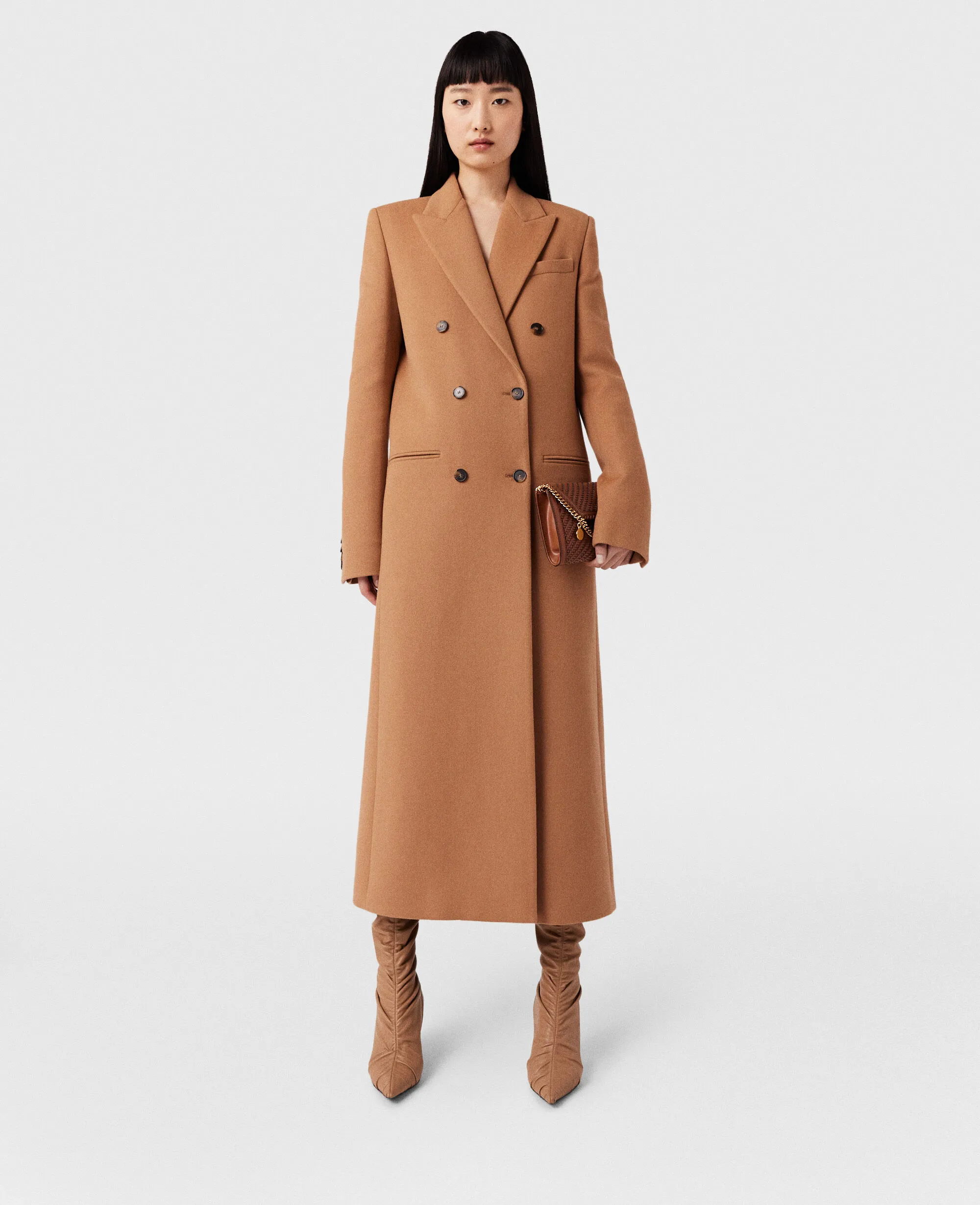 Double Breasted Longline Coat