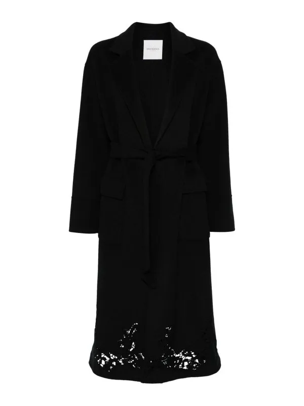 Ermanno Firenze Wool Midi Coat