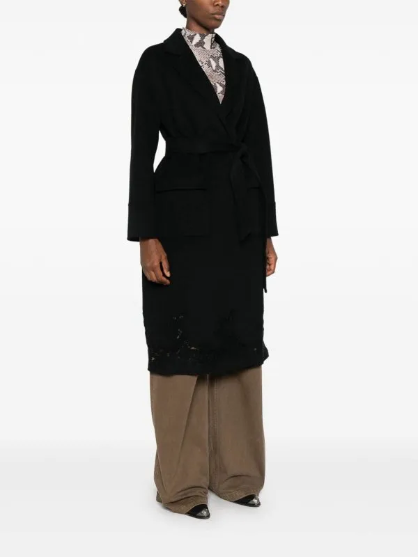 Ermanno Firenze Wool Midi Coat