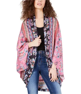 Ginger Womens Printed Cape Jacket