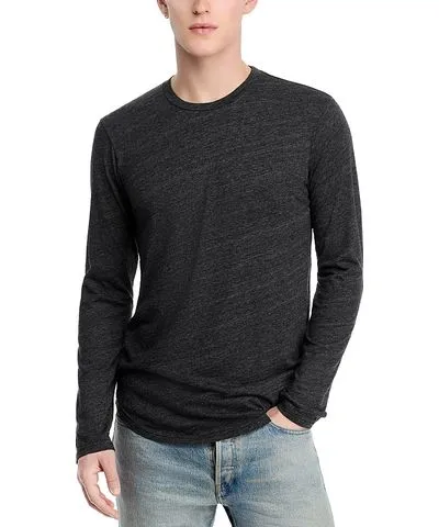 Goodlife Slim Fit Heathered Long Sleeve Tee