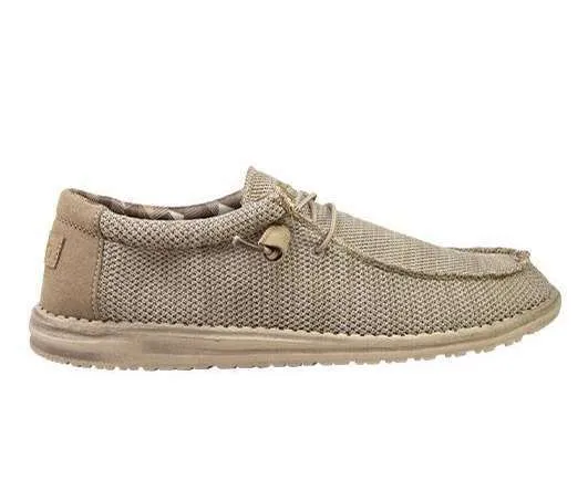 Hey Dude Men’s Wally Sox Shoes – Beige