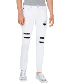 I-N-C Mens Studded Repair Skinny Fit Jeans