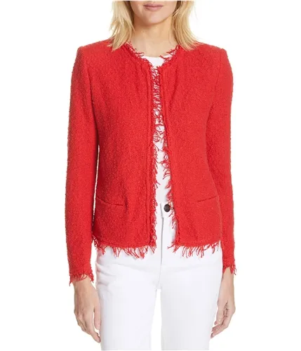 Iro Womens Fringe Trim Jacket