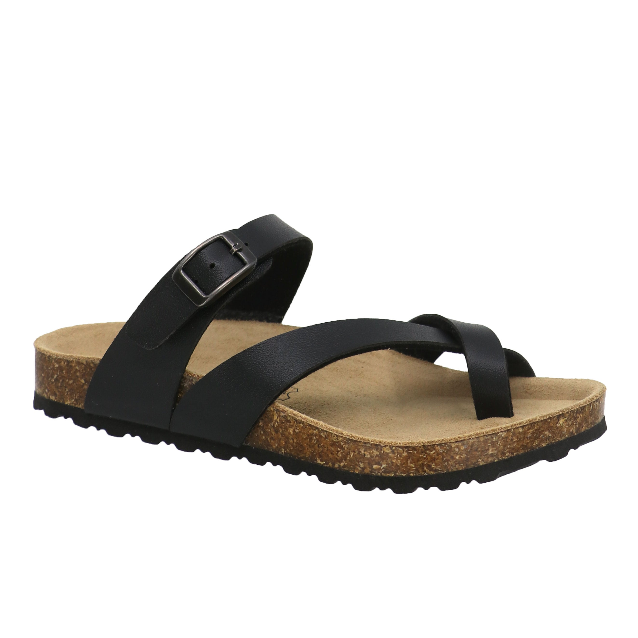 Kid Comfort Black Teagan Sandal