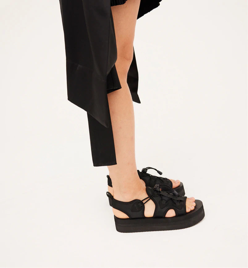 Kyoto Athletic Neoprene Sandal | Black