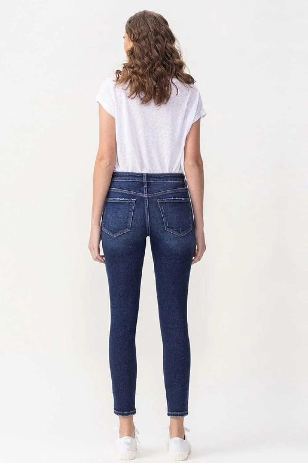 LOVERVET Chelsea Midrise Crop Skinny Jeans