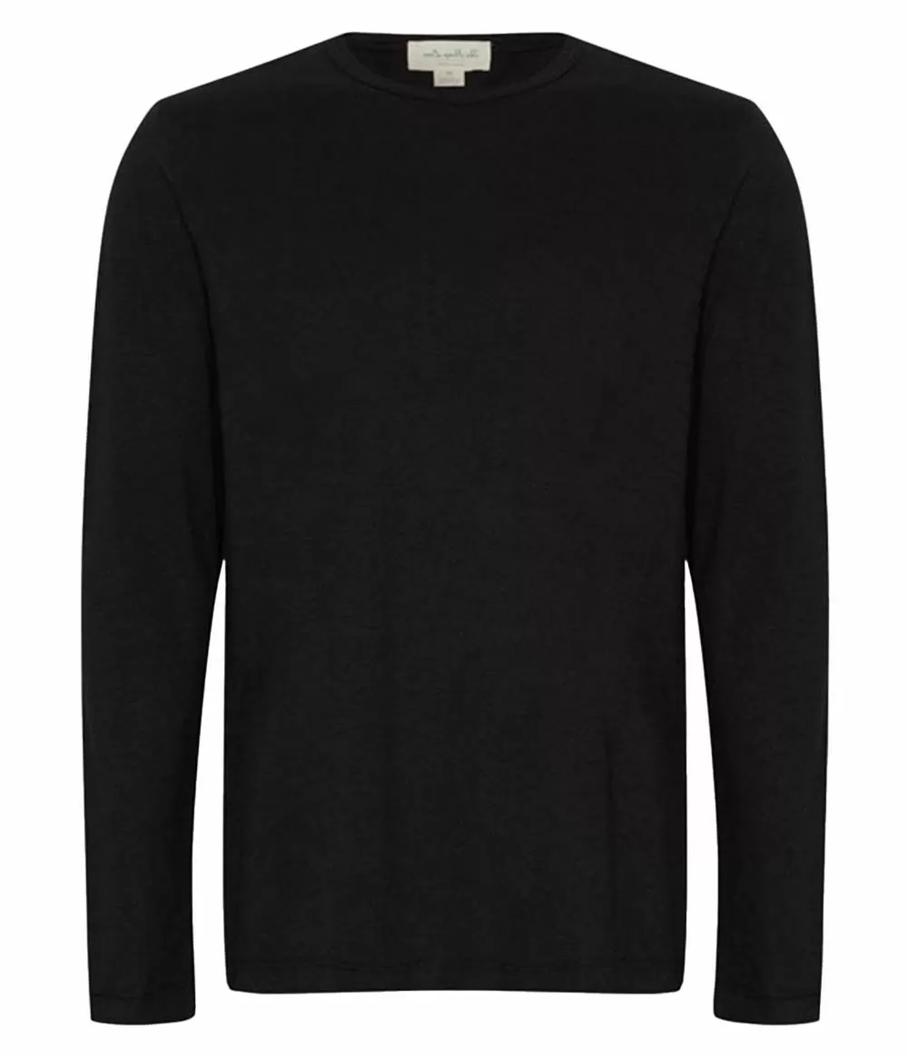 Mens Hemp and Organic Cotton Sustainable Long Sleeve T Shirt