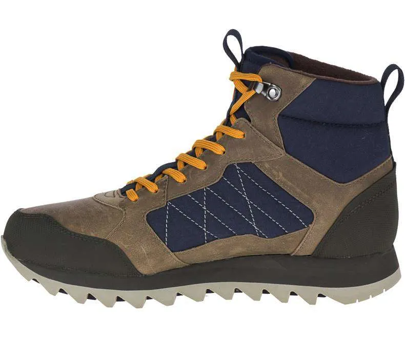 Merrell Men’s Alpine Sneaker Mid Polar Waterproof Boots – Brindle