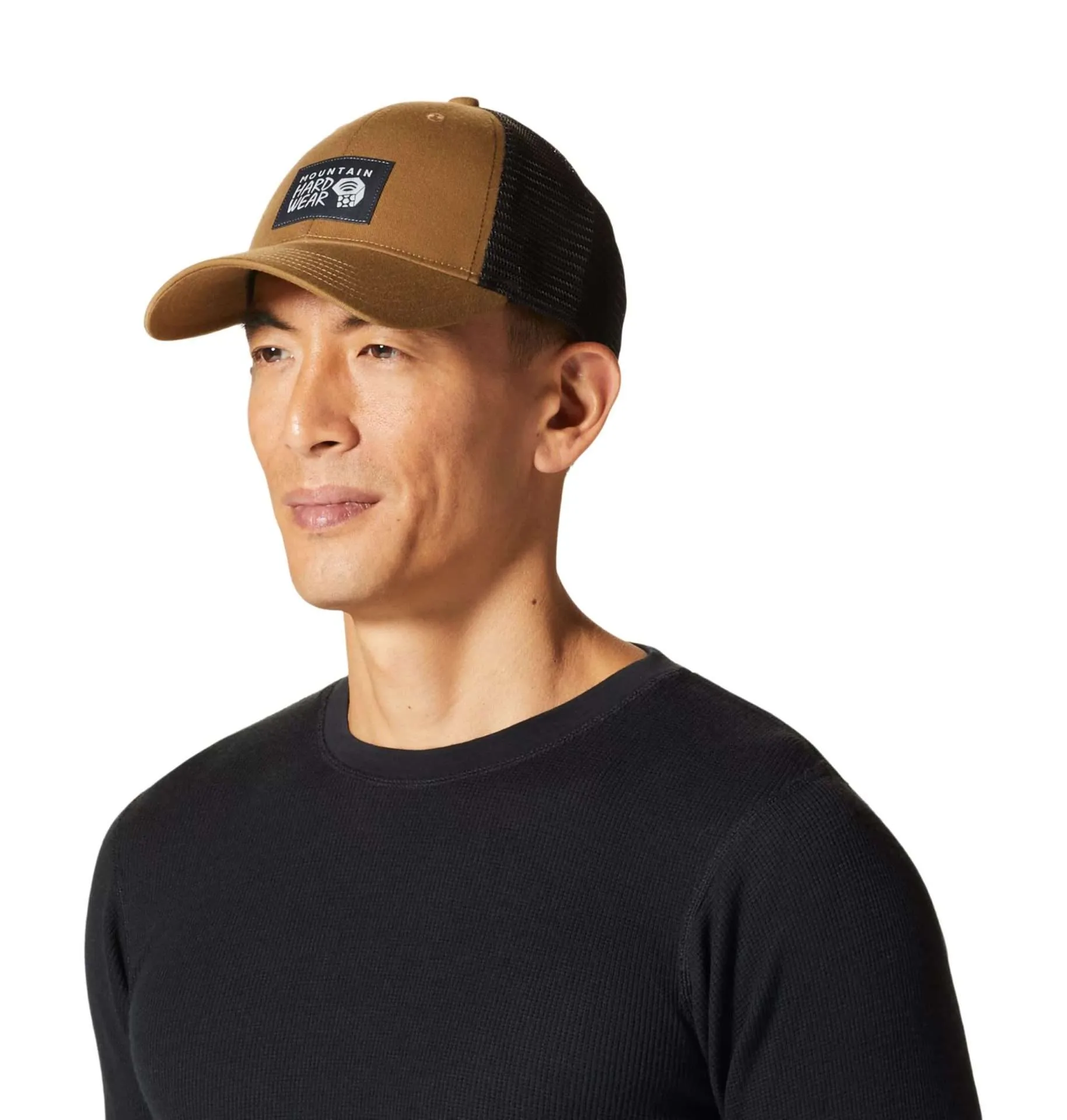 Moutain Hardwear Unisex MHW Logo Trucker Hat(OS)-Corozo Nut