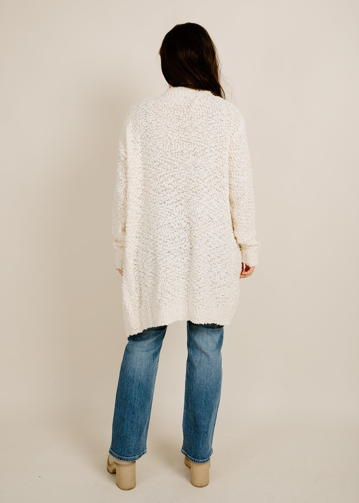 Movie Night Cardigan - Cream