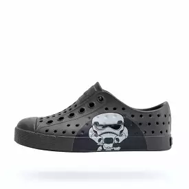 Native Shoes Dublin Gray/Darth BFF Jefferson Star Wars Block Shoe