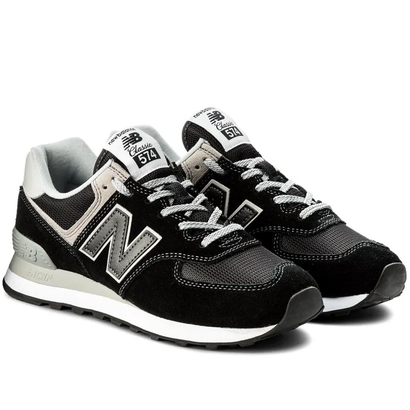 New Balance Mens ML574EGK Lifestyle Sneaker- Black