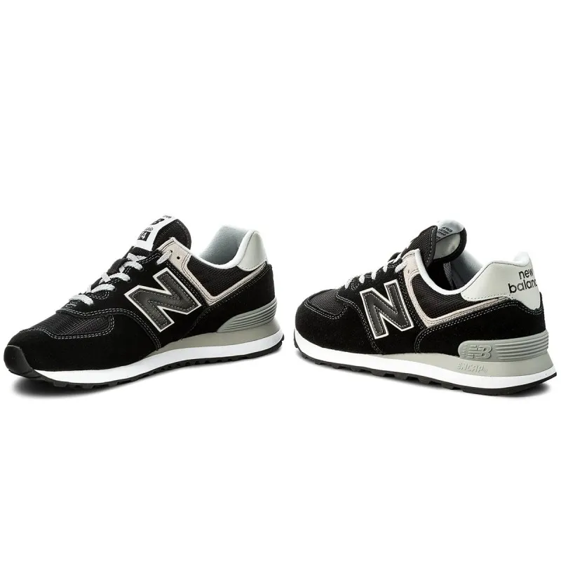 New Balance Mens ML574EGK Lifestyle Sneaker- Black