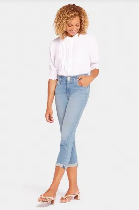 NYDJ Chloe capri jeans with Hollywood waistband