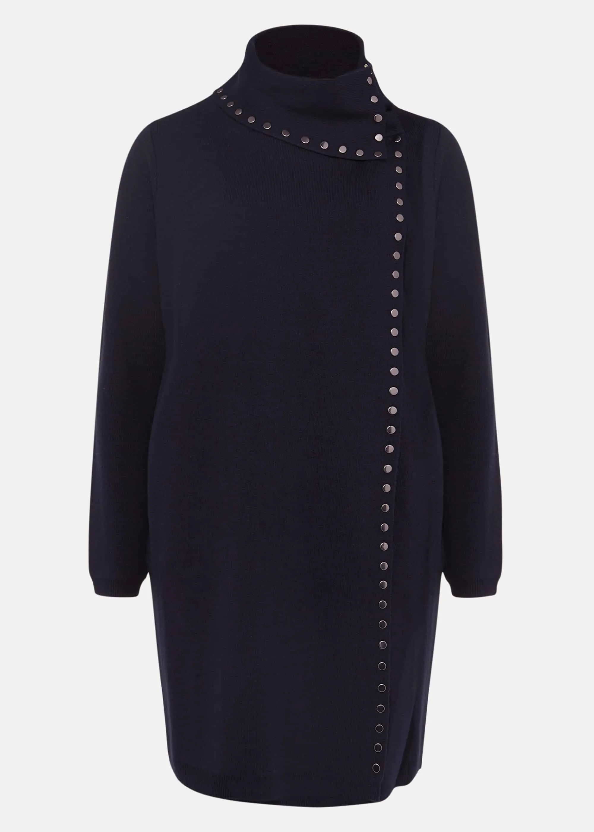 Paloma Stud Knit Coat