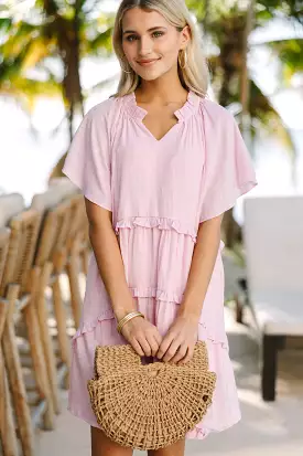 Perfectly You Light Pink Babydoll Dress