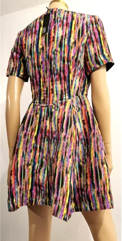 Rainbow Zip Up Dress