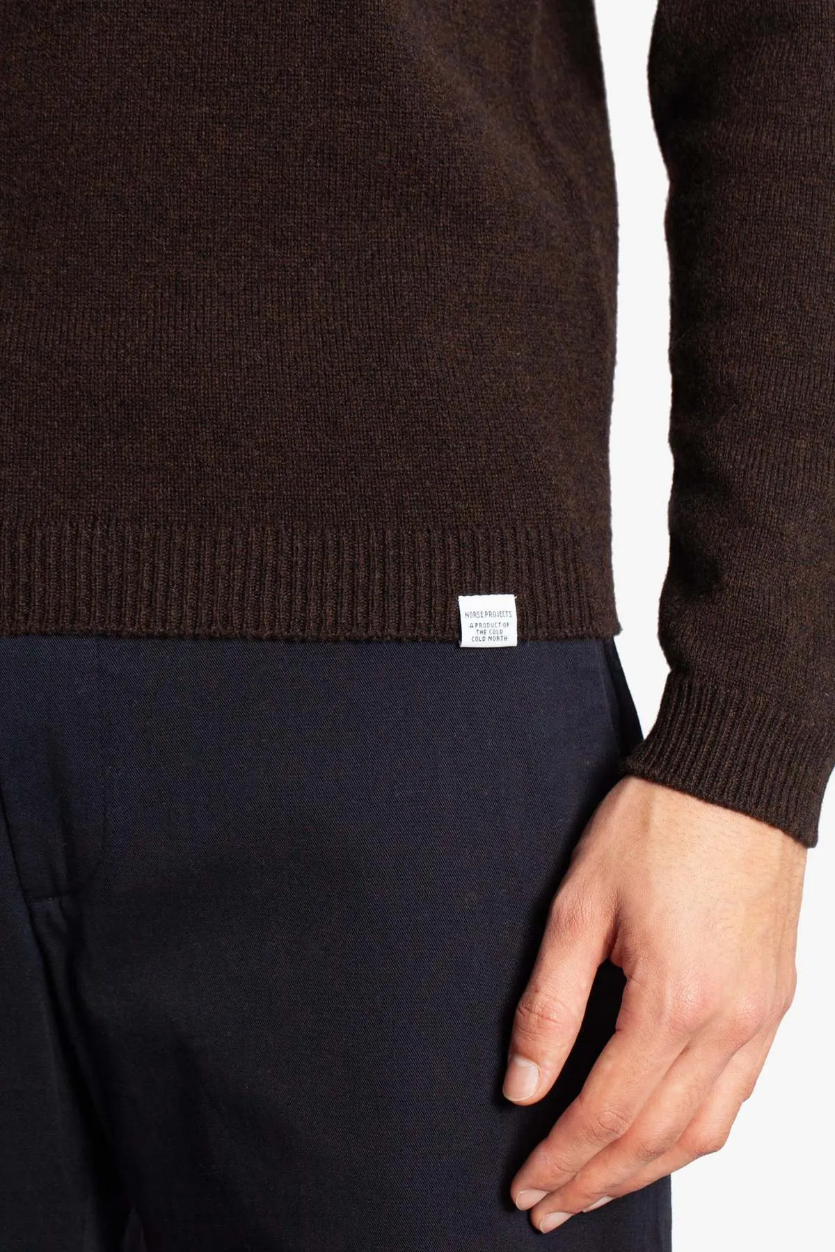 Sigfred Lambswool Sweater - Truffle