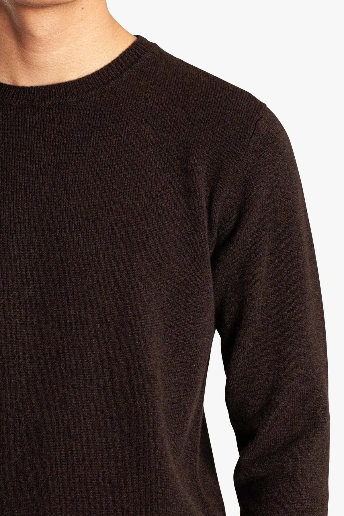 Sigfred Lambswool Sweater - Truffle