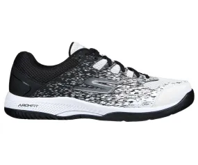 Skechers Men’s Viper Court Shoes Pickleball – White Black