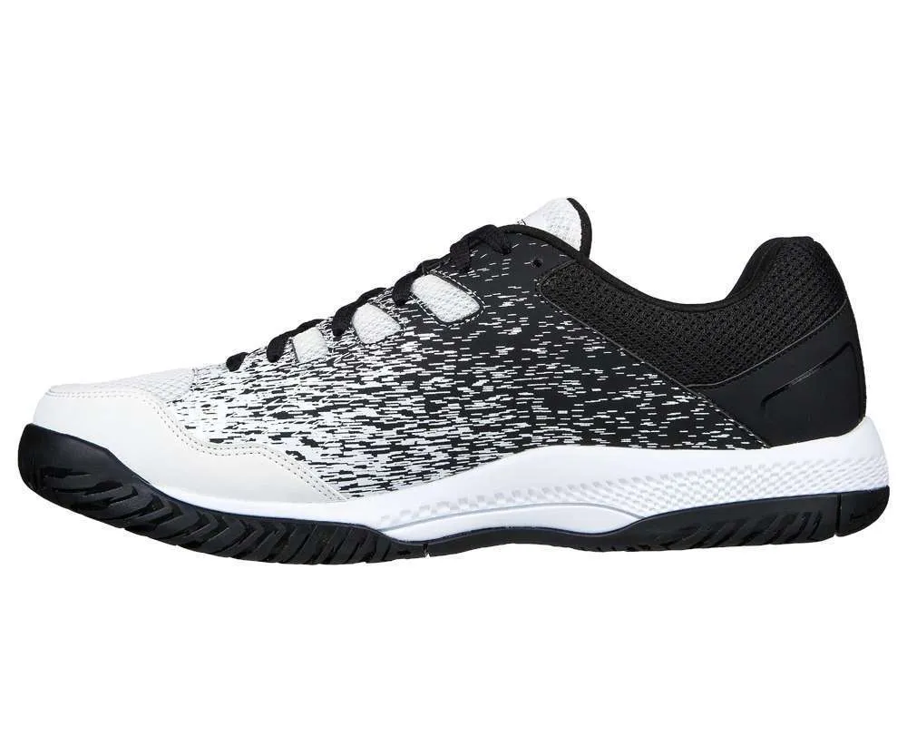 Skechers Men’s Viper Court Shoes Pickleball – White Black