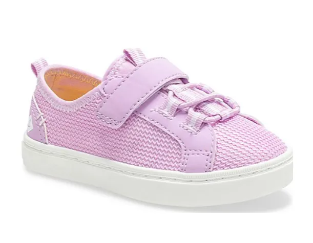 Sperry Girls Abyss Hook & Loop Washable Sneaker- Lilac