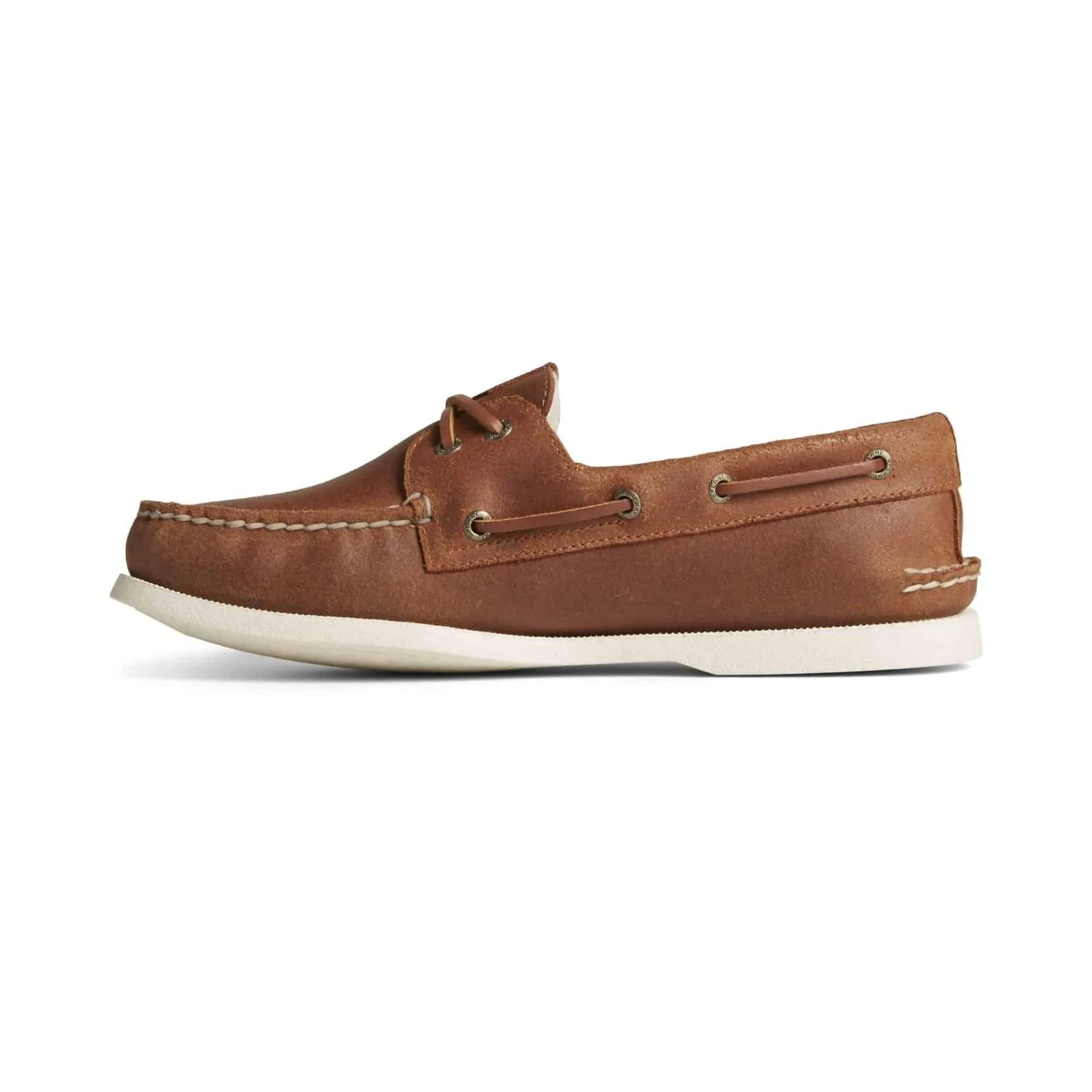 Sperry Men’s Authentic Original Shearling Wool Boat Shoes – Tan