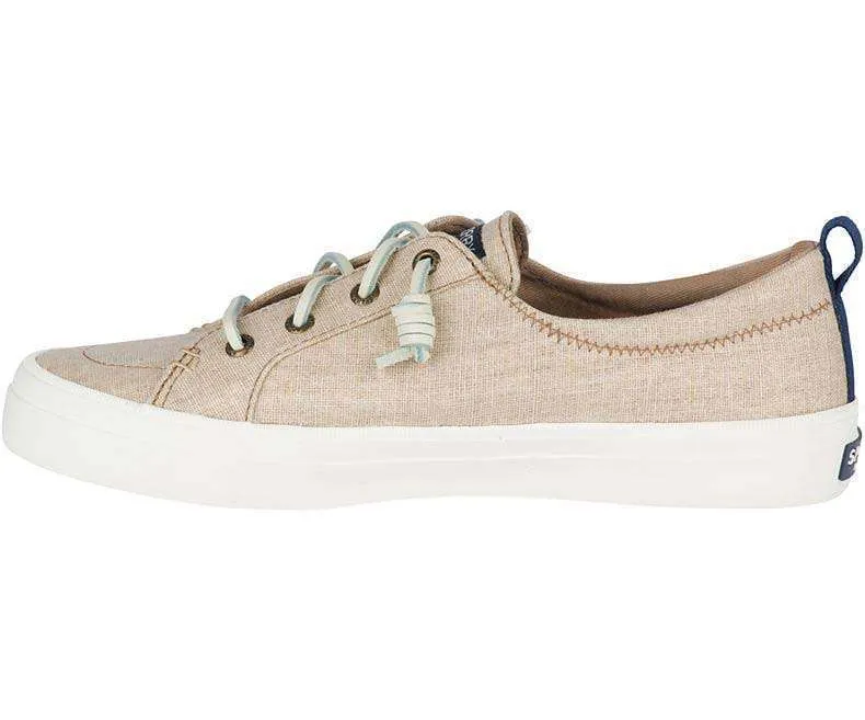 Sperry Women’s Crest Vibe Washed Linen Sneaker #STS83179