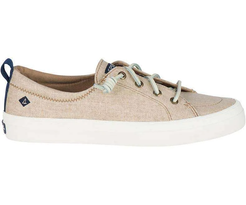 Sperry Women’s Crest Vibe Washed Linen Sneaker #STS83179