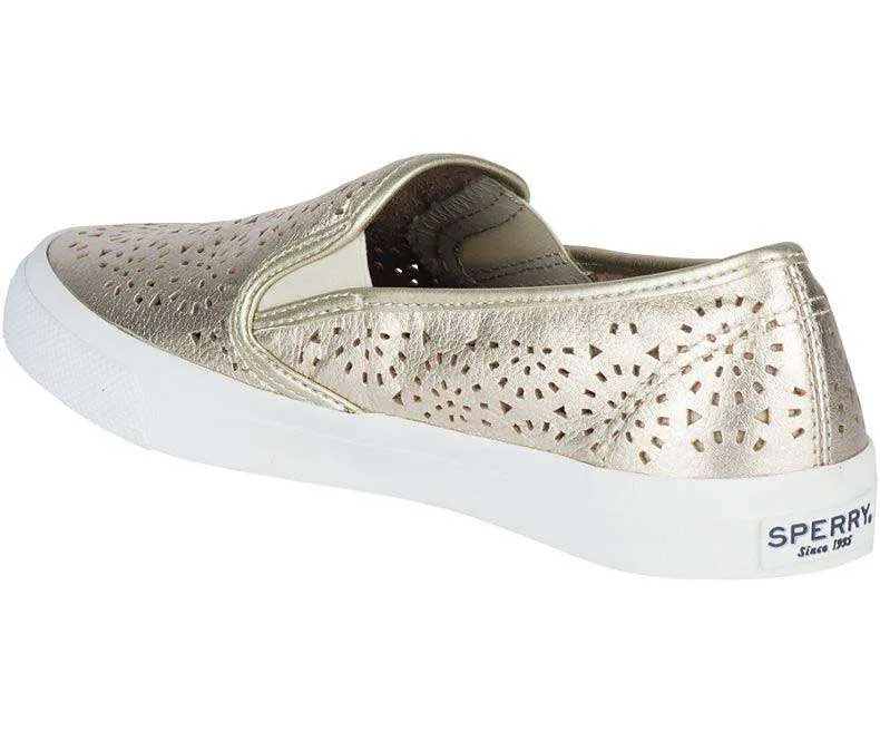 Sperry Women’s Seaside Perforated Sneaker #STS83503 (Previous Season)